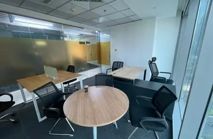 Office Space - Studio - 3 Bathrooms for rent in The Binary Tower - Business Bay - Dubai