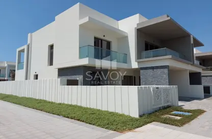 Outdoor House image for: Villa - 3 Bedrooms - 4 Bathrooms for rent in The Cedars - Yas Acres - Yas Island - Abu Dhabi, Image 1