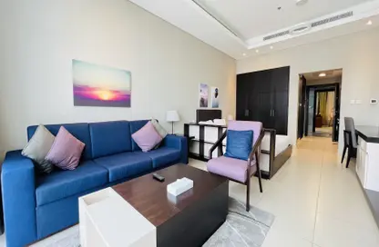 Apartment - Studio - 1 Bathroom for rent in Al Jowhara Tower - Corniche Road - Abu Dhabi
