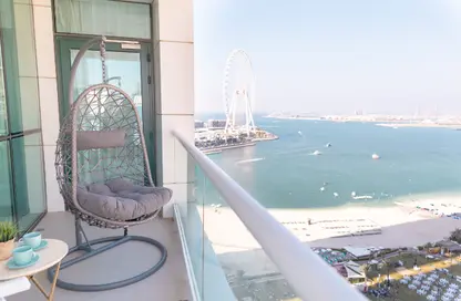 Apartment - 1 Bedroom - 1 Bathroom for rent in Al Bateen Residences - Jumeirah Beach Residence - Dubai