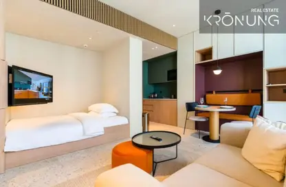 Apartment - Studio - 1 Bathroom for rent in UPSIDE Living - Business Bay - Dubai