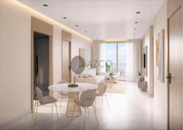 Living / Dining Room image for: Studio - 1 bathroom for sale in ELANO by ORO24 - Arjan - Dubai, Image 1