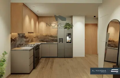 شقة - 2 غرف نوم - 2 حمامات للبيع في همسة - الممشى - مويلح - الشارقة