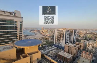 Apartment - 3 Bedrooms - 4 Bathrooms for rent in Ajman Corniche Residences - Ajman Corniche Road - Ajman
