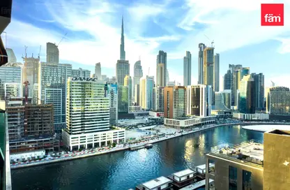 شقة - غرفة نوم - 2 حمامات للبيع في بن غاطي كانال - الخليج التجاري - دبي شقة - غرفة نوم - 2 حمامات للبيع في بن غاطي كانال - الخليج التجاري - دبي