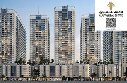 Apartment - 1 Bedroom - 2 Bathrooms for sale in Ajman Creek Towers - Al Rashidiya 1 - Al Rashidiya - Ajman