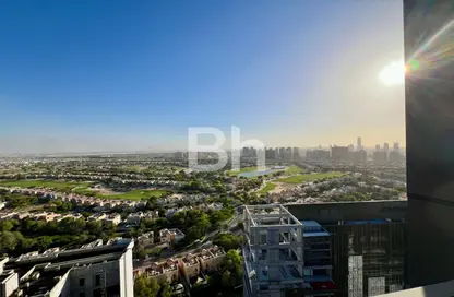 شقة - 1 حمام للايجار في الأمل تاور - مدينة دبي الرياضية - دبي