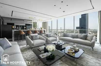 Penthouse - 1 Bedroom - 1 Bathroom for rent in Sheraton Grand Hotel - Sheikh Zayed Road - Dubai