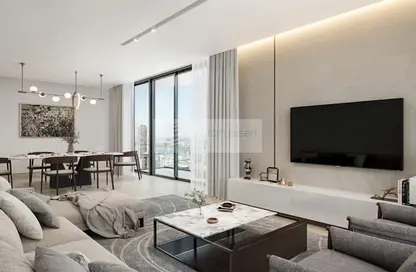 Living / Dining Room image for: Apartment - 2 Bedrooms - 3 Bathrooms for sale in Sobha Verde - Jumeirah Lake Towers - Dubai, Image 1