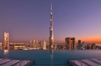 شقة - 2 غرف نوم - 3 حمامات للايجار في 1 فندق العنوان-سكاي فيو - أبراج العنوان سكاي فيو - دبي وسط المدينة - دبي