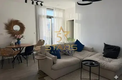 شقة - غرفة نوم - 2 حمامات للايجار في بلغرافيا سكوير - قرية جميرا الدائرية - دبي