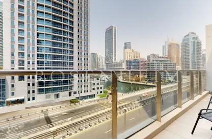 Apartment - 1 Bedroom - 2 Bathrooms for rent in Sparkle Tower 3 - Sparkle Towers - Dubai Marina - Dubai