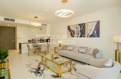 Living / Dining Room image for: Apartment - 1 Bedroom - 2 Bathrooms for rent in Residences 14 - District One - Mohammed Bin Rashid City - Dubai, Image 1