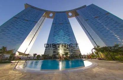 Apartment - 1 Bedroom - 2 Bathrooms for rent in The Gate Tower 3 - Shams Abu Dhabi - Al Reem Island - Abu Dhabi