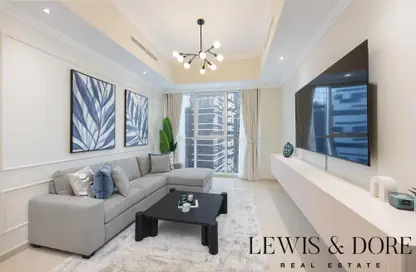 Apartment - 1 Bedroom - 2 Bathrooms for rent in Dunya Tower - Burj Khalifa Area - Downtown Dubai - Dubai
