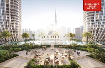 Apartment - 1 Bedroom - 2 Bathrooms for sale in Binghatti Skyrise - Business Bay - Dubai