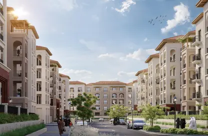 Apartment - Studio - 1 Bathroom for sale in Bloom Living - Zayed City (Khalifa City C) - Khalifa City - Abu Dhabi
