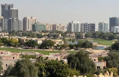 شقة - غرفة نوم - 2 حمامات للايجار في مساكن النخبة رقم 7 - مساكن النخبة الرياضية - مدينة دبي الرياضية - دبي