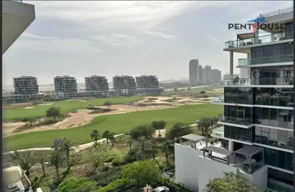 Apartment - Studio - 1 Bathroom for rent in Golf Vista 1 - Golf Vista - DAMAC Hills - Dubai