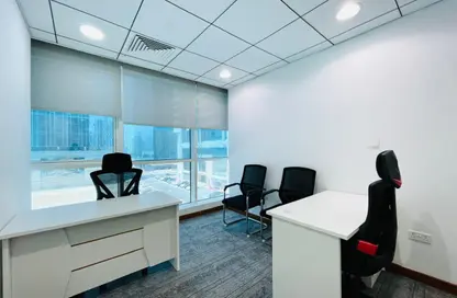 Office Space - Studio - 4 Bathrooms for rent in Hamdan Street - Abu Dhabi