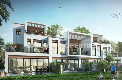 Townhouse - 3 Bedrooms - 3 Bathrooms for sale in Costa Brava 1 - Costa Brava at DAMAC Lagoons - Damac Lagoons - Dubai
