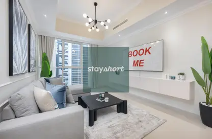 Apartment - 1 Bedroom - 1 Bathroom for rent in Dunya Tower - Burj Khalifa Area - Downtown Dubai - Dubai