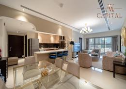Living / Dining Room image for: Apartment - 2 bedrooms - 3 bathrooms for sale in Elite Downtown Residence - Downtown Dubai - Dubai, Image 1