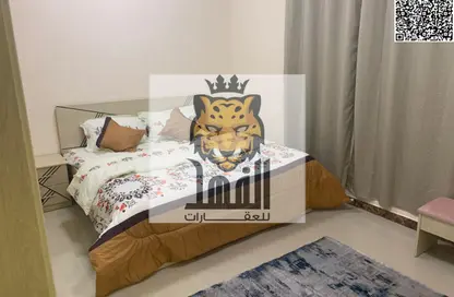 Apartment - 1 Bedroom - 2 Bathrooms for rent in Sheikh Jaber Al Sabah Street - Al Naimiya - Al Nuaimiya - Ajman