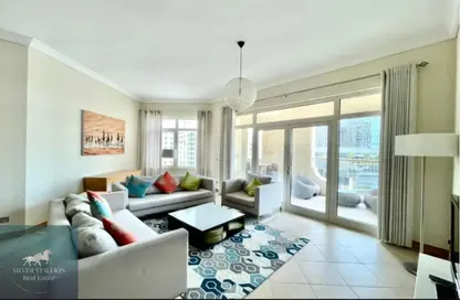 Apartment - 5 Bedrooms - 6 Bathrooms for rent in Al Das - Shoreline Apartments - Palm Jumeirah - Dubai