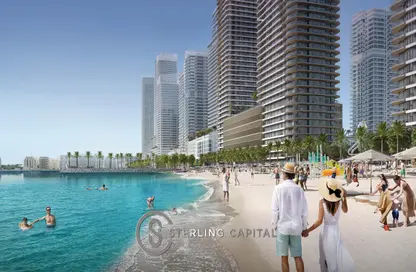 Apartment - 2 Bedrooms - 3 Bathrooms for sale in Seapoint - EMAAR Beachfront - Dubai Harbour - Dubai