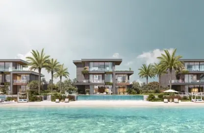 Villa - 5 Bedrooms - 6 Bathrooms for sale in Jacob  and  Co. Beachfront Living - AlJurf - Ghantoot - Abu Dhabi