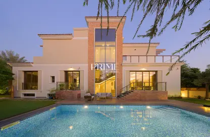 Villa - 5 Bedrooms - 7 Bathrooms for sale in Wildflower - Earth - Jumeirah Golf Estates - Dubai