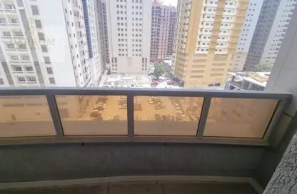 شقة - 2 غرف نوم - 2 حمامات للايجار في برج النعيمية 1 - أبراج النعيمية - النعيمية - عجمان