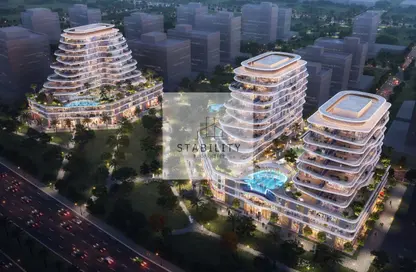 شقة - غرفة نوم - 2 حمامات للبيع في Zephyra Residences - جزر دبي - دبي