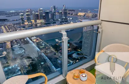 Apartment - 3 Bedrooms - 4 Bathrooms for rent in Princess Tower - Dubai Marina - Dubai
