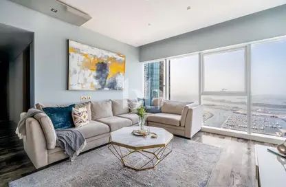 Apartment - 2 Bedrooms - 3 Bathrooms for rent in Damac Heights - Dubai Marina - Dubai