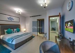 Room / Bedroom image for: Hotel and Hotel Apartment - 2 bedrooms - 2 bathrooms for rent in City Stay Beach Hotel Apartment - Al Marjan Island - Ras Al Khaimah, Image 1