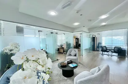 Office Space - Studio - 1 Bathroom for rent in The Prism - Business Bay - Dubai