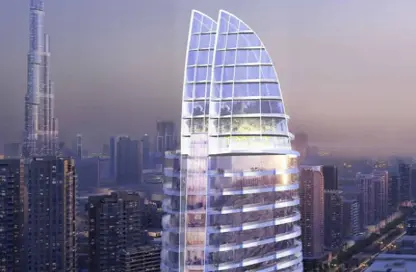 شقة - غرفة نوم - 2 حمامات للبيع في مرتفعات القناة - الخليج التجاري - دبي