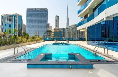 Apartment - Studio - 1 Bathroom for rent in Waves Tower - Business Bay - Dubai