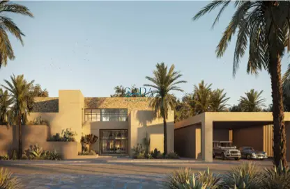 Outdoor House image for: Villa - 5 Bedrooms - 7 Bathrooms for sale in Al Jurf Gardens - AlJurf - Ghantoot - Abu Dhabi, Image 1