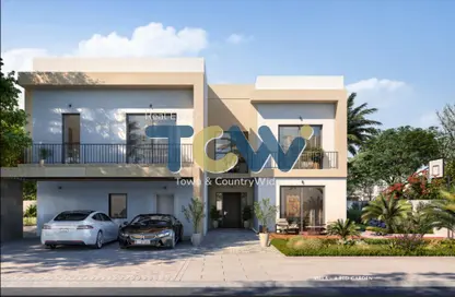 Outdoor House image for: Villa - 4 Bedrooms - 4 Bathrooms for sale in Yas Acres - Yas Island - Abu Dhabi, Image 1