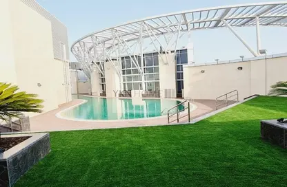Pool image for: Apartment - 2 Bedrooms - 2 Bathrooms for rent in Cornich Al Khalidiya - Al Khalidiya - Abu Dhabi, Image 1