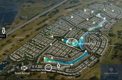 Townhouse - 4 Bedrooms - 3 Bathrooms for sale in Maldives - DAMAC Islands - Dubai Land - Dubai