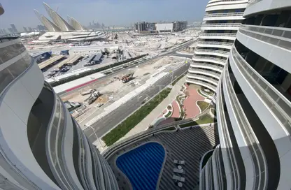 شقة - 2 غرف نوم - 3 حمامات للايجار في أجوان تاورز - منطقة السعديات الثقافية - جزيرة السعديات - أبوظبي