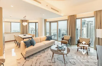 Apartment - 3 Bedrooms - 3 Bathrooms for rent in Address Harbour Point Tower 1 - Address Harbour Point - Dubai Creek Harbour (The Lagoons) - Dubai