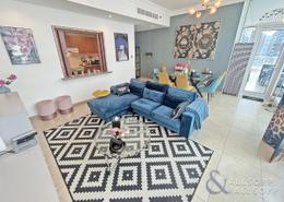 Living / Dining Room image for: Apartment - 2 bedrooms - 3 bathrooms for sale in MAG 218 - Dubai Marina - Dubai, Image 1