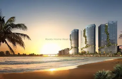Outdoor Building image for: Apartment - 1 Bathroom for sale in Azizi Riviera Reve - Meydan One - Meydan - Dubai, Image 1