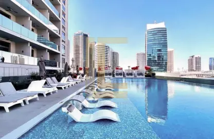 Apartment - 1 Bedroom - 2 Bathrooms for rent in MAG 318 - Business Bay - Dubai