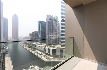 Apartment - Studio - 1 Bathroom for rent in Peninsula One - Peninsula - Business Bay - Dubai